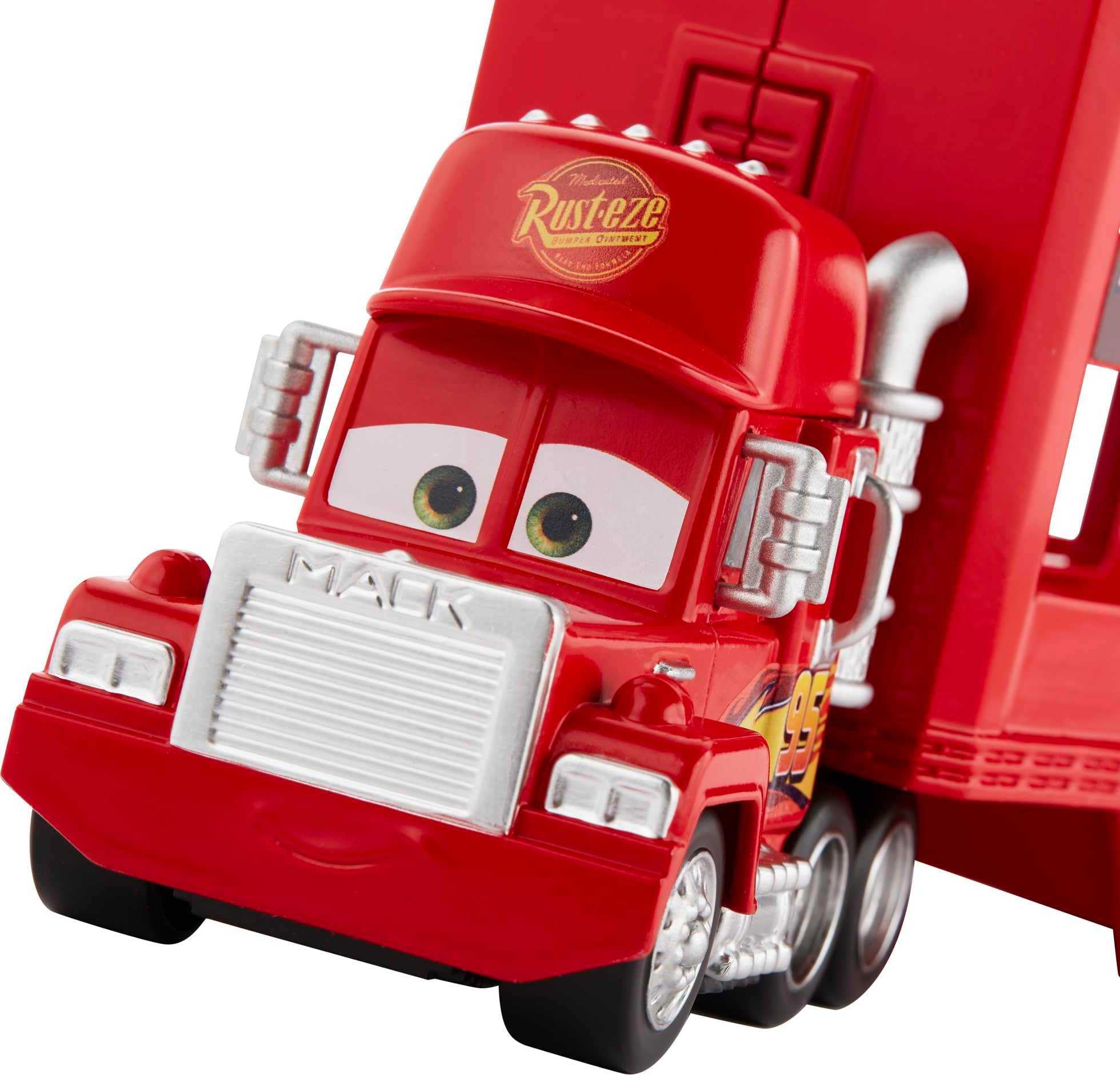 Foto 4 pulgar | Camión Transportador De Juguetes Mattel Disney Pixar Cars Mack Mini - Venta Internacional.
