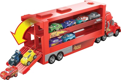 Foto 4 | Camión Transportador De Juguetes Mattel Disney Pixar Cars Mack Mini - Venta Internacional.