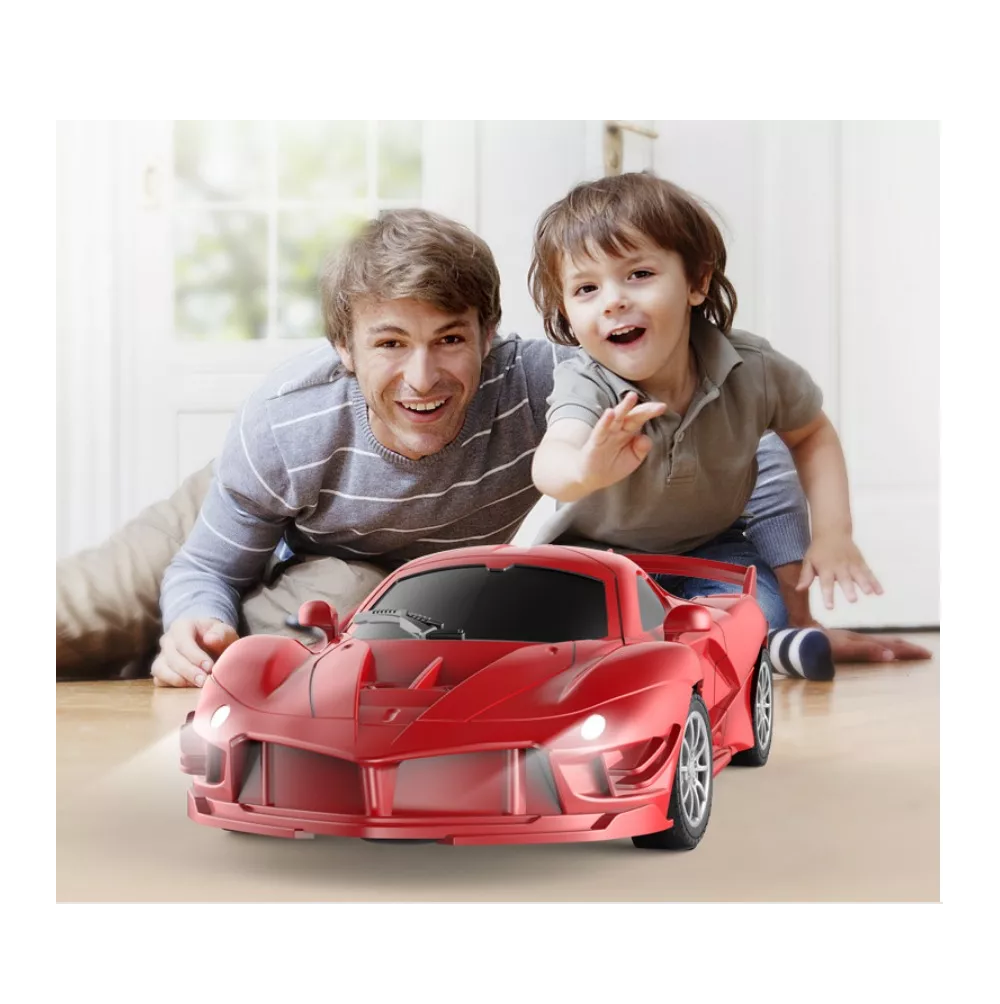 Foto 4 pulgar | Carrito de Control Remoto Recargable Rojo