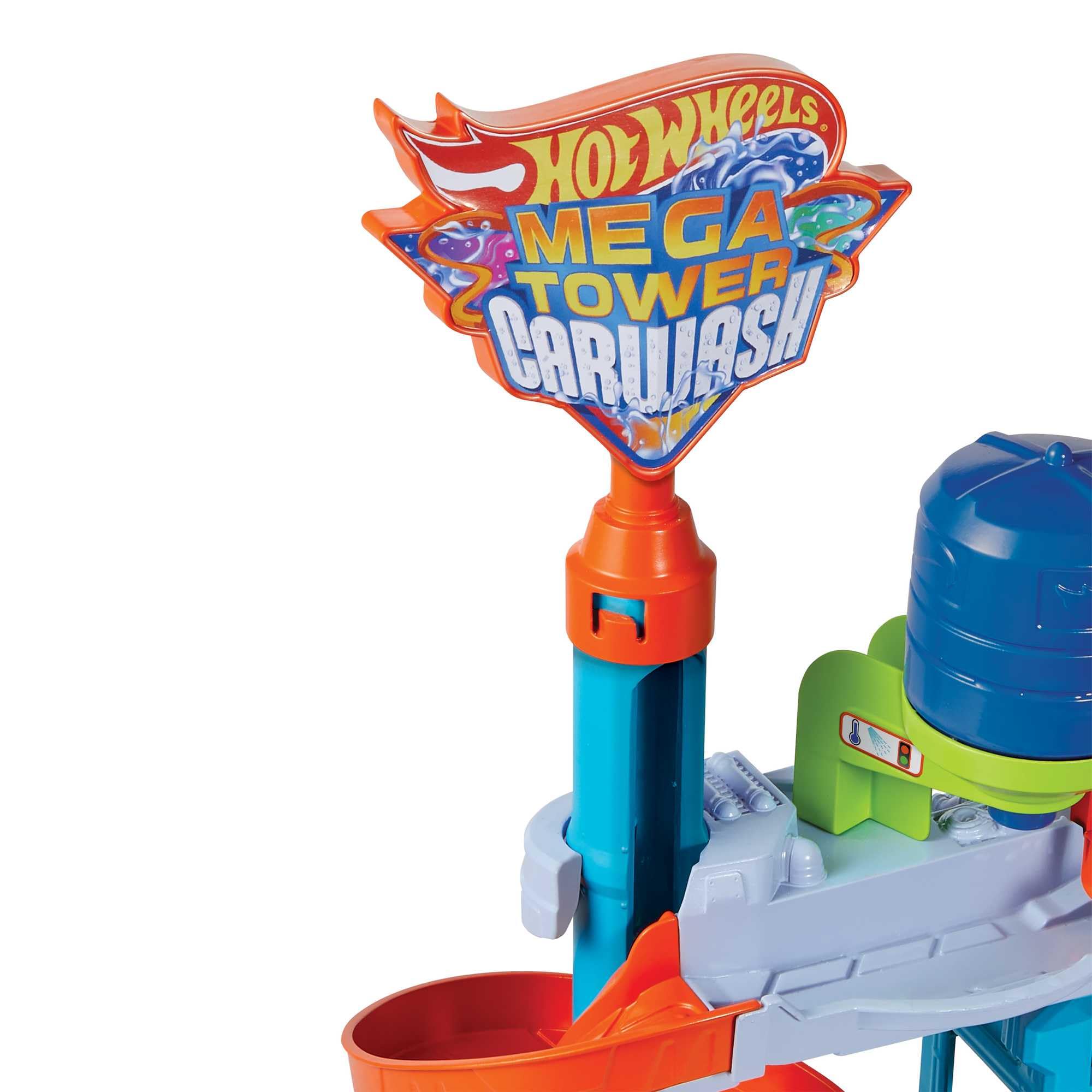 Foto 6 pulgar | Car Wash Hot Wheels City Mega Con Color Shifters Car - Venta Internacional.
