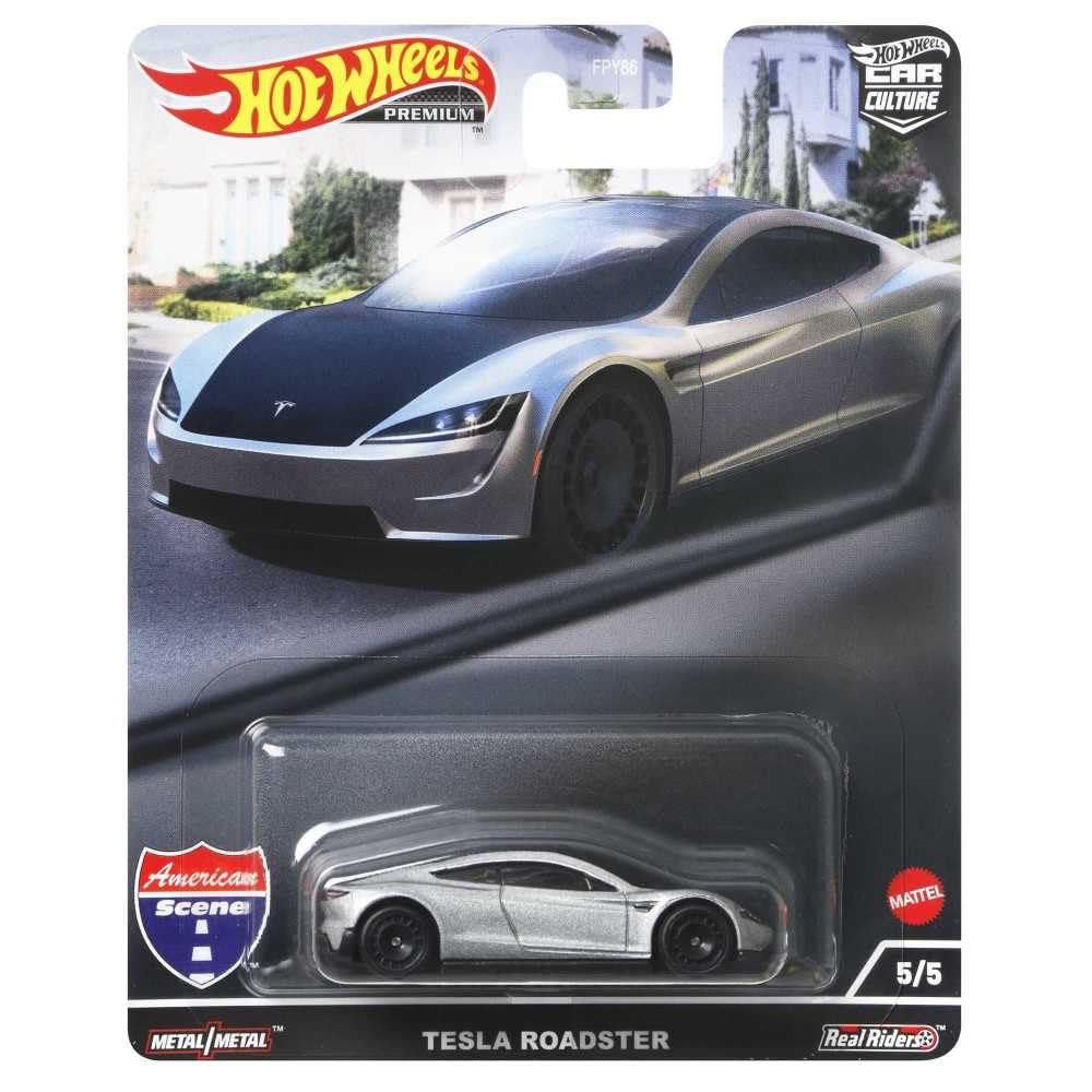 Vehículo Toy Hot Wheels Tesla Roadster Safari Para Niños A Partir De 3 Años - Venta Internacional.