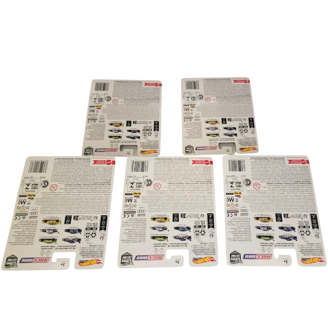 Foto 4 | Set De Vehículos Fundidos A Presión Hot Wheels Car Culture 2023 Race Day - Venta Internacional.