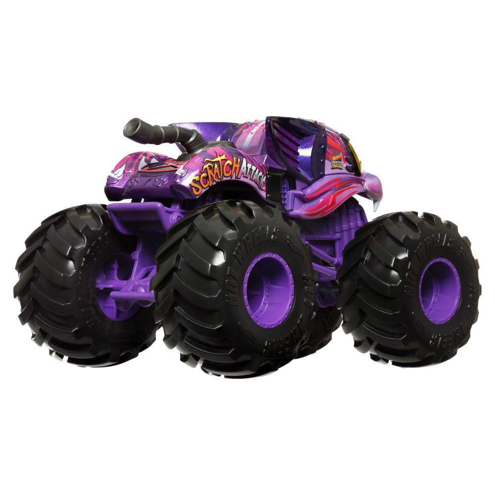 Foto 4 pulgar | Set De Juego Hot Wheels Monster Trucks 2024 Scratch Attack - Venta Internacional.