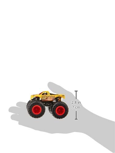 Foto 4 pulgar | Toy Trucks Hot Wheels Monster Trucks A Escala 1:64, Paquete De 4 - Venta Internacional.