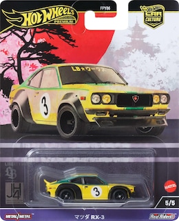 Foto 6 | Coche De Juguete Hot Wheels Premium Car Culture Mazda Rx3 1:64 - Venta Internacional.