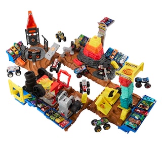 Foto 5 | Set De Juego Hot Wheels Monster Trucks Arena Smashers Race Ace - Venta Internacional.