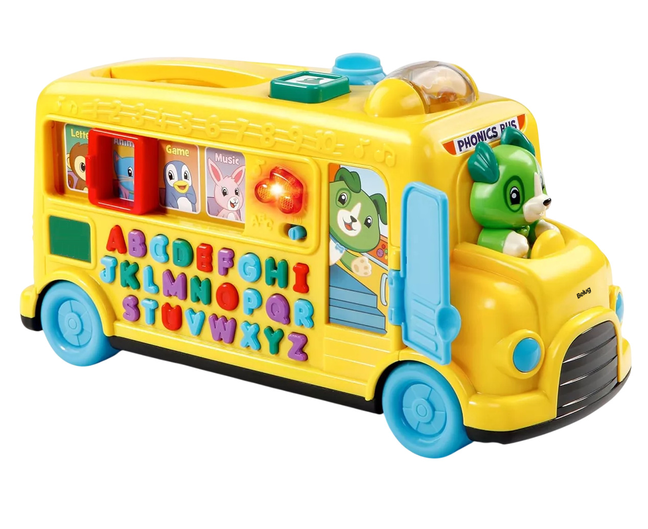 Foto 2 pulgar | Autobús Belug Leap Frog Niños Infantil Letras Y Animales Amarillo