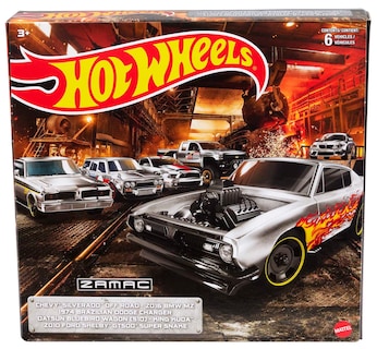 Foto 6 | Multipacks Zamac De Toy Cars Hot Wheels Para Niños, 6 Coches A Escala 1:64 - Venta Internacional.