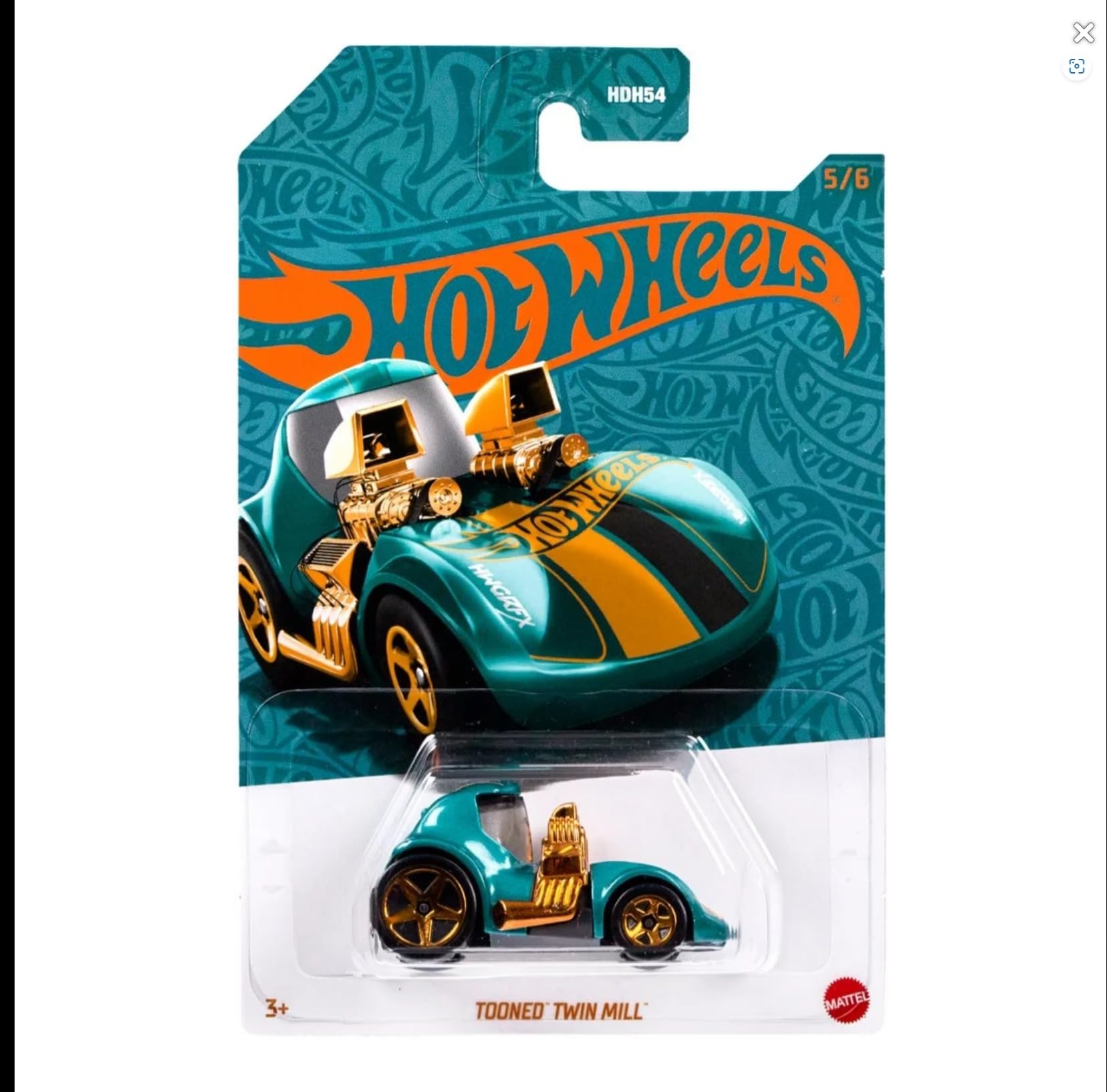 Foto 5 | Perla Y Cromo Del 56 Aniversario De Toy Hot Wheels Con Vehículo Chase - Venta Internacional.