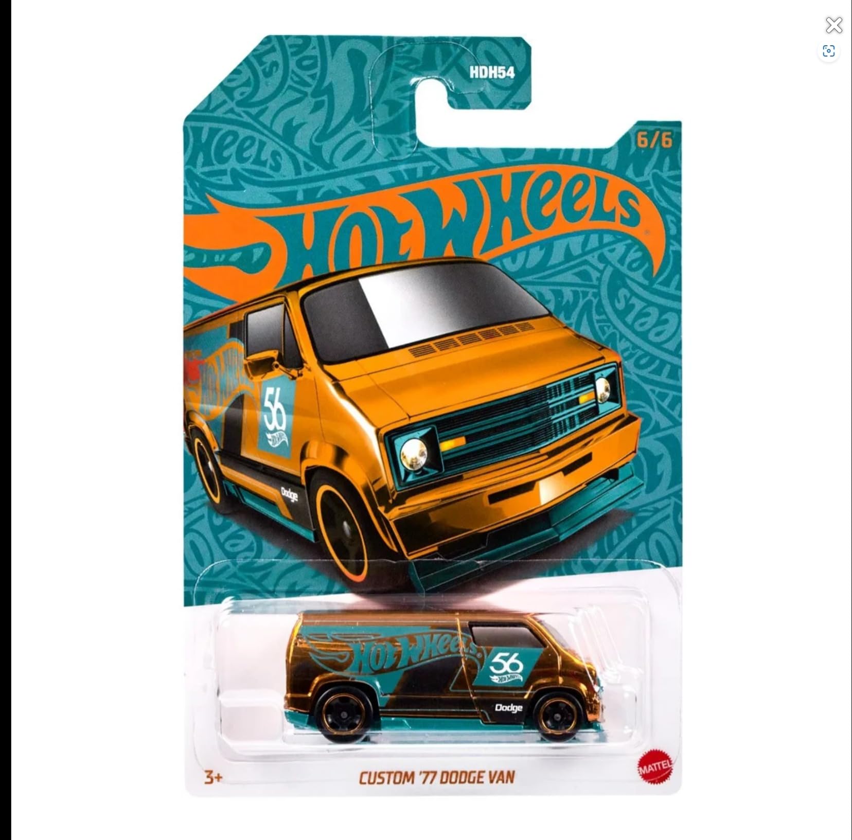 Foto 8 pulgar | Perla Y Cromo Del 56 Aniversario De Toy Hot Wheels Con Vehículo Chase - Venta Internacional.