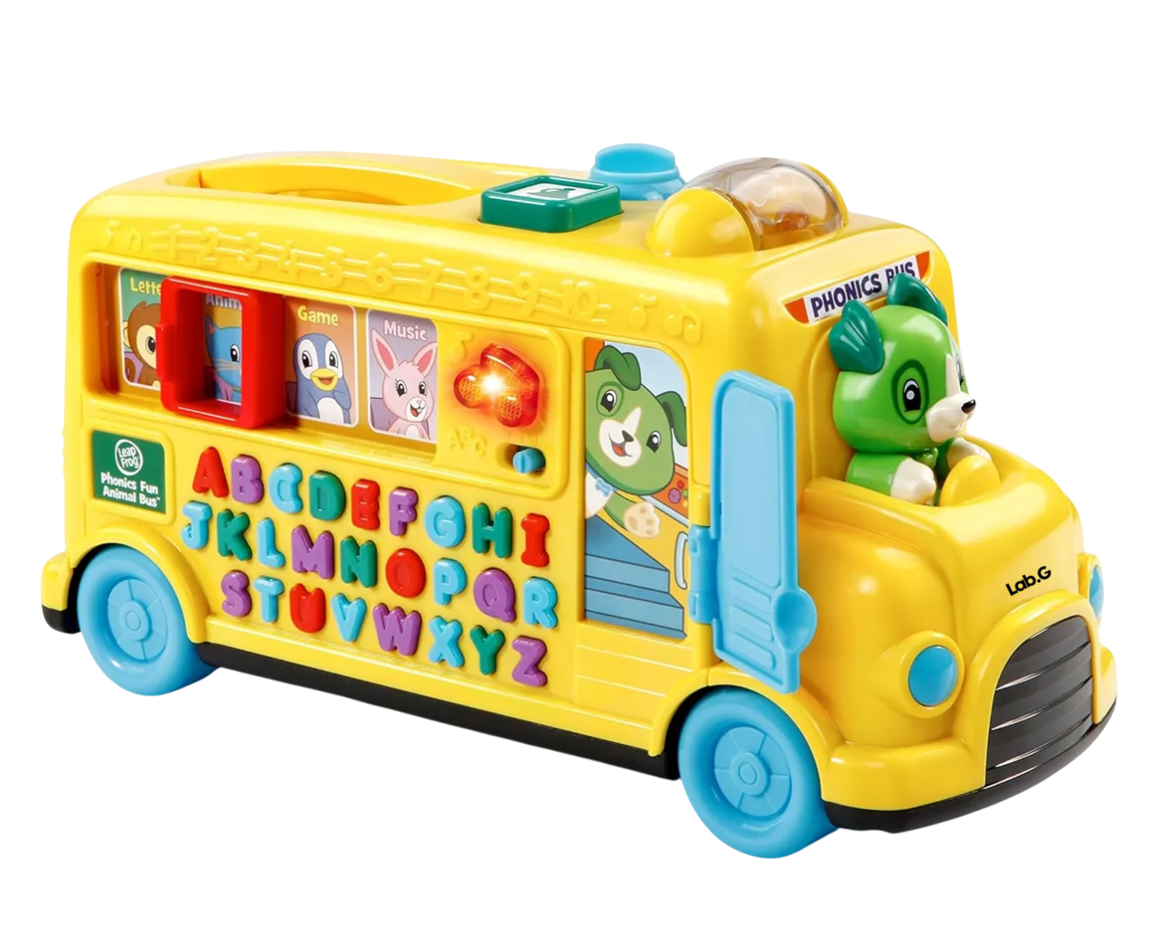 Foto 2 pulgar | Autobus Leap Frog Niños Infantil Letras Y Animales Amarillo