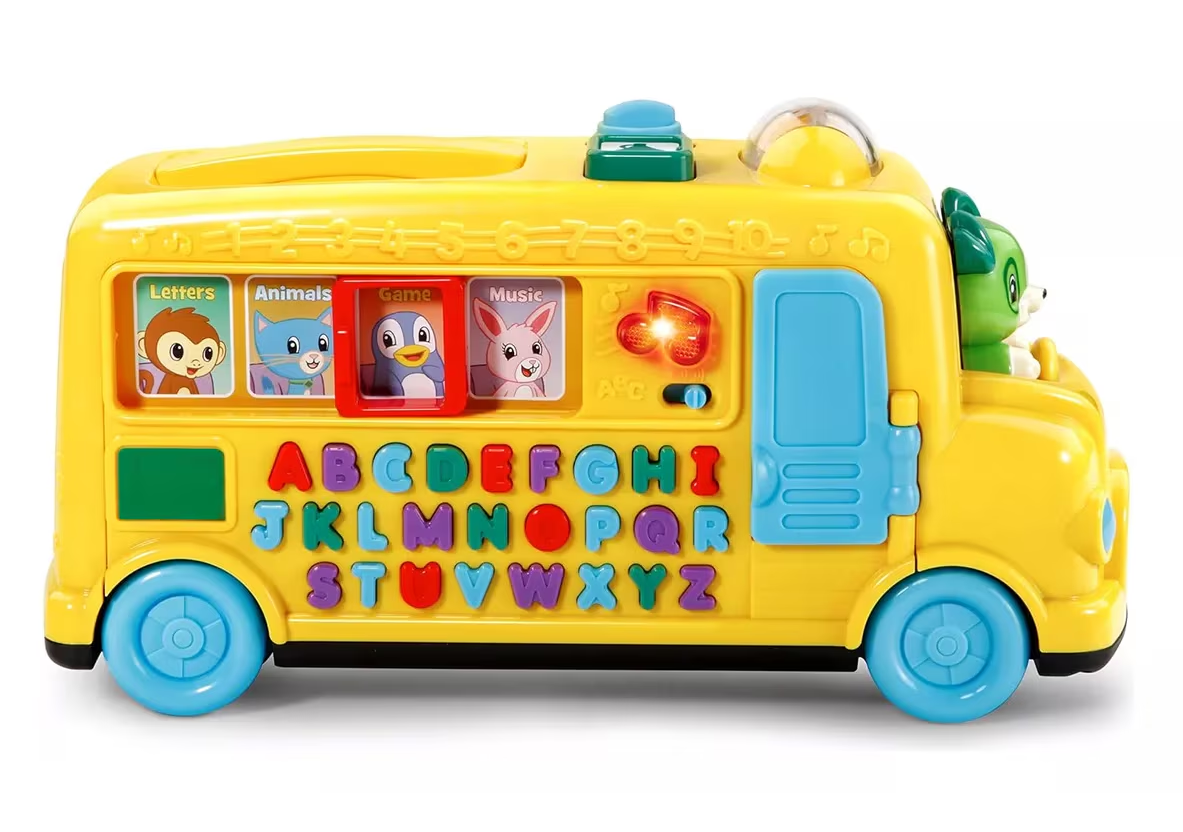 Foto 3 pulgar | Autobus Leap Frog Niños Infantil Letras Y Animales Amarillo