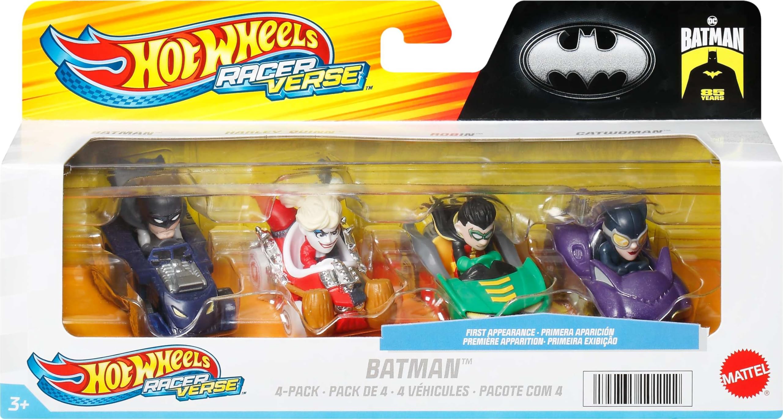 Foto 7 pulgar | Toy Cars Hot Wheels Racerverse Fundido A Presión 1:64 Con Personajes Pop - Venta Internacional.