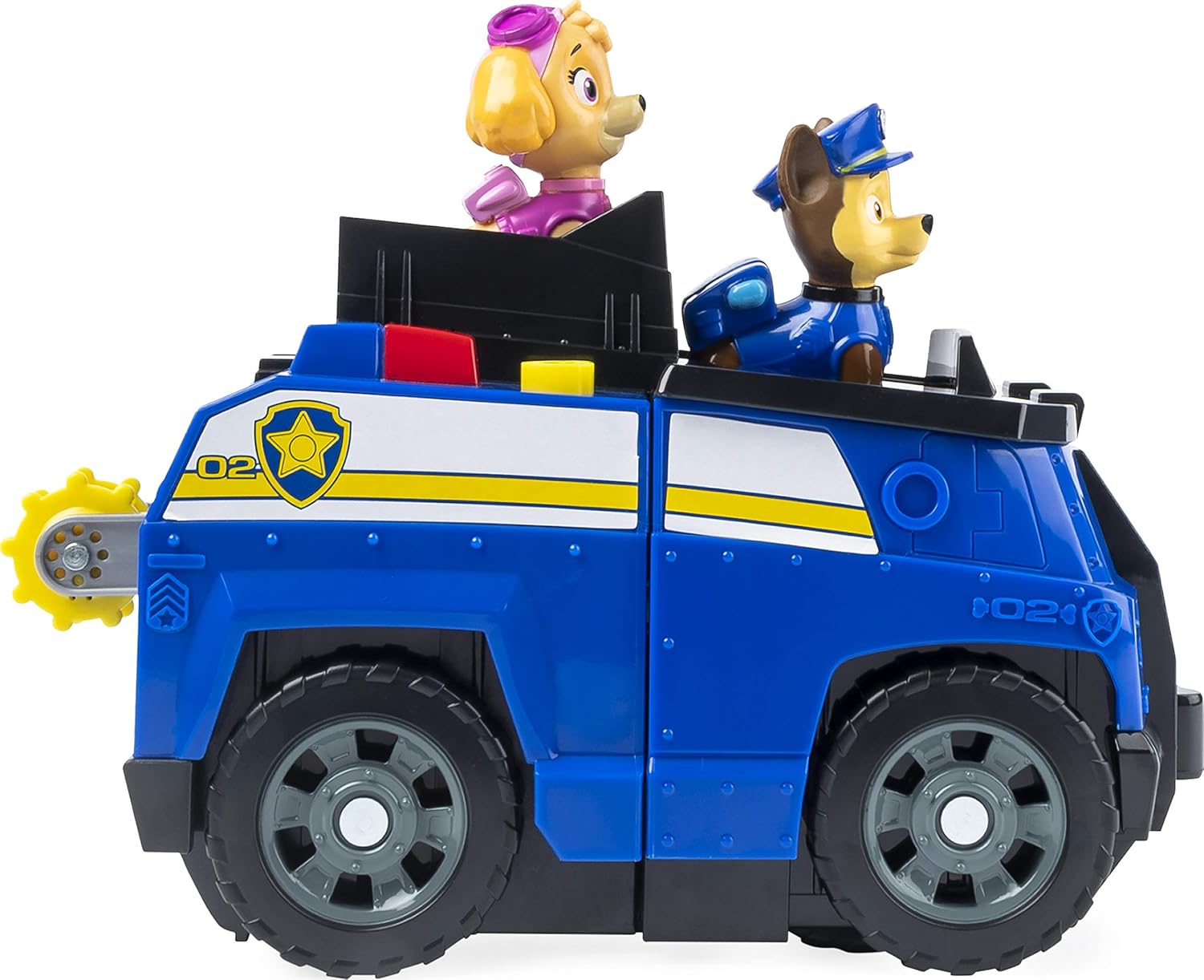 Foto 5 pulgar | Paw Patrol Vehiculo De Chase Transformable 2-1 Nickelodeon