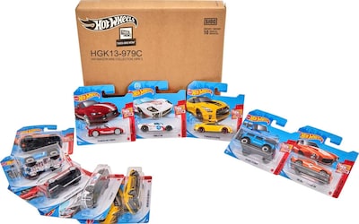 Foto 3 | Toy Cars And Trucks Hot Wheels, Paquete De 10 Unidades, Escala 1:64 Para Niños - Venta Internacional.