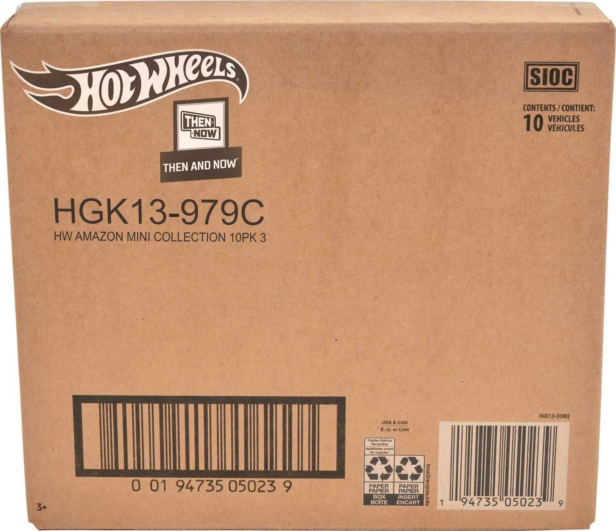 Foto 7 pulgar | Toy Cars And Trucks Hot Wheels, Paquete De 10 Unidades, Escala 1:64 Para Niños - Venta Internacional.