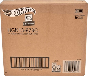 Foto 6 | Toy Cars And Trucks Hot Wheels, Paquete De 10 Unidades, Escala 1:64 Para Niños - Venta Internacional.