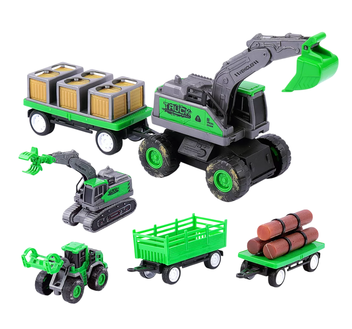 Carros de Juguete Lab.G 6 Piezas