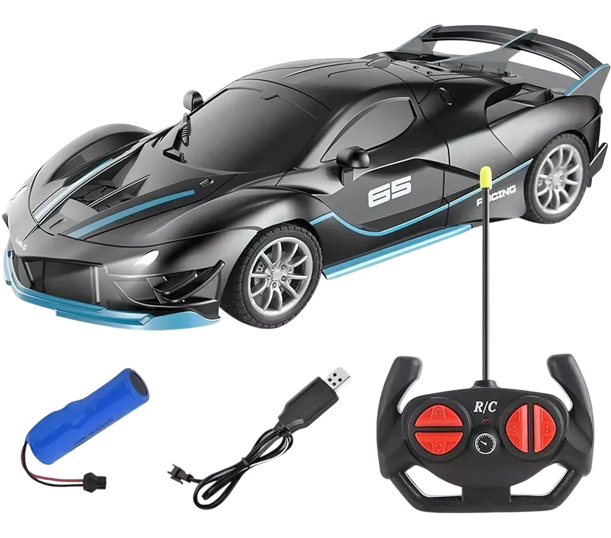 Carro a Control Remoto Lab.G Negro