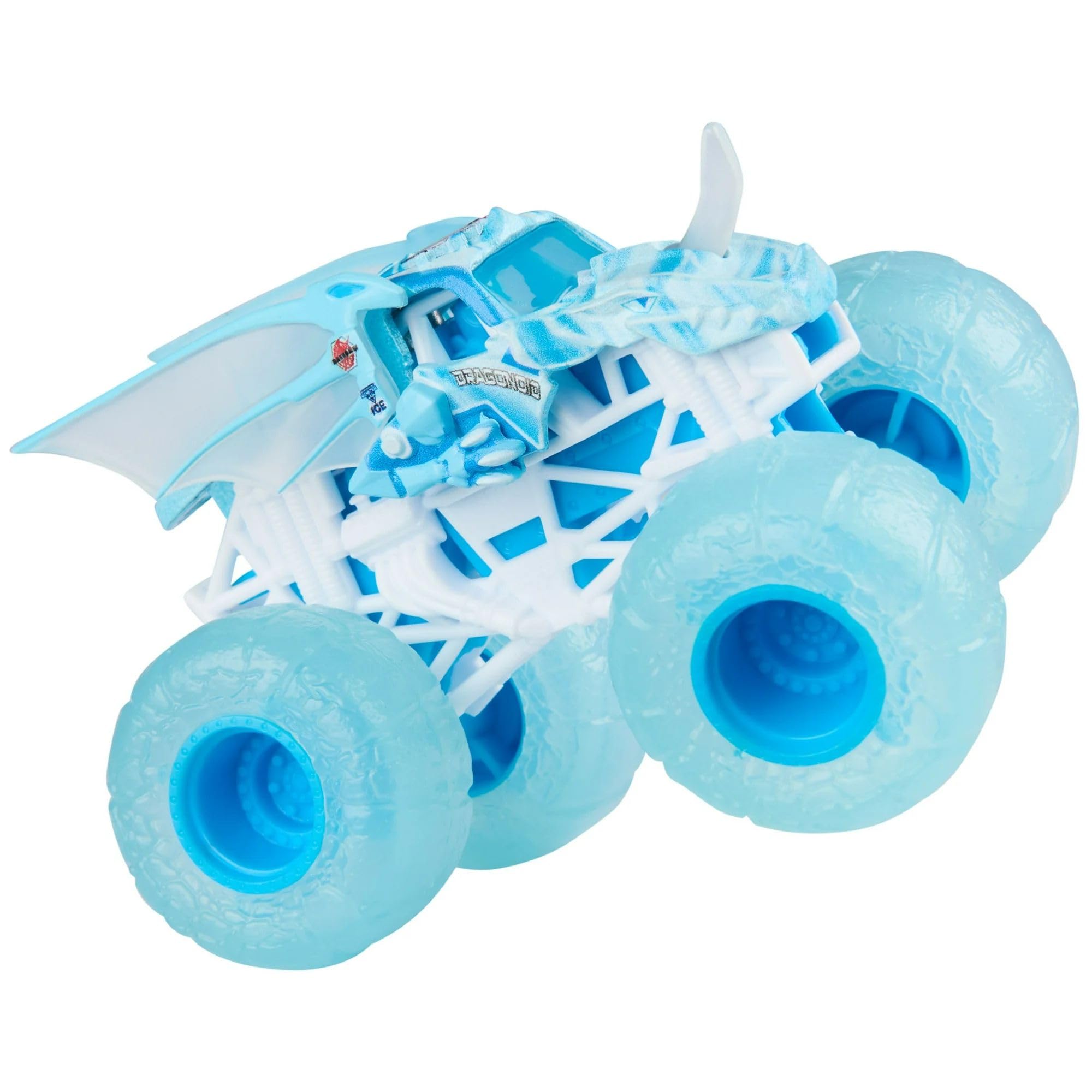 Foto 5 pulgar | Toy Monster Jam Fire And Ice Monster Trucks, Paquete De 2 Unidades, 1:64 - Venta Internacional.