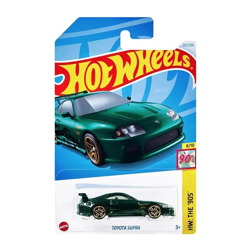 Foto 2 pulgar | Vehículo Fundido Hot Wheels Toyota Supra A Escala 1:64 Verde - Venta Internacional.