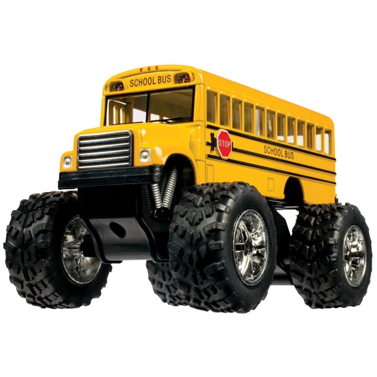 Foto 1 | Autobús Escolar Novedoso De Toy Rhode Island Big Wheel Monster Truck - Venta Internacional.