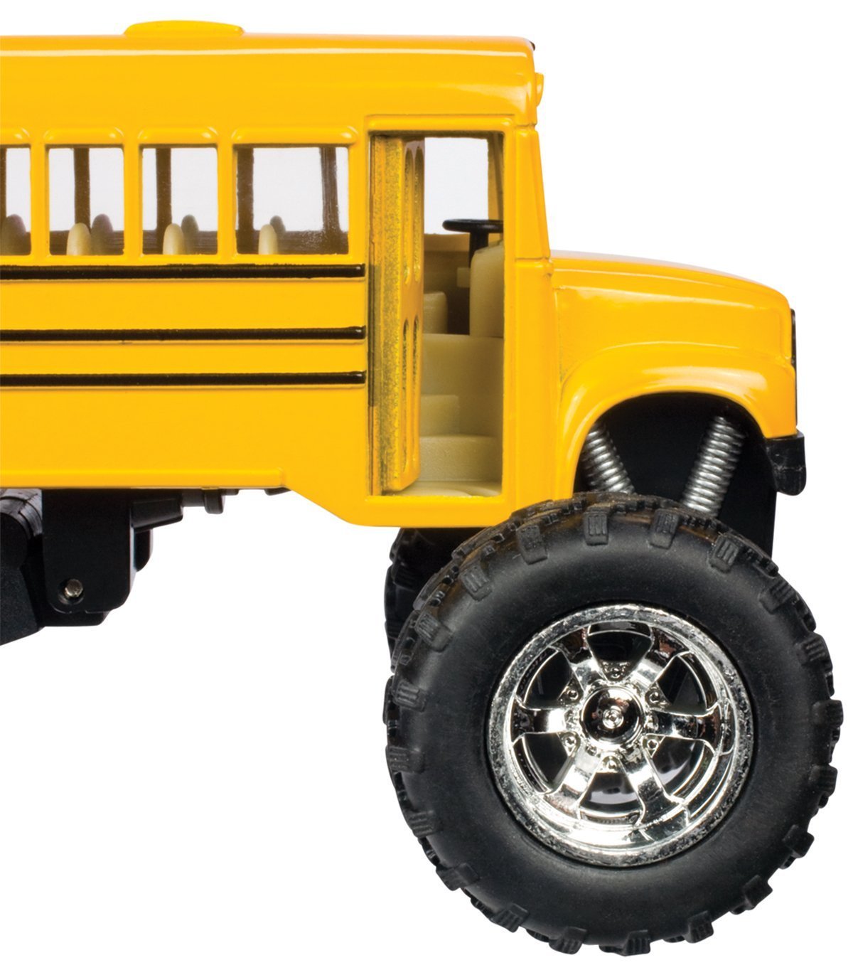 Foto 4 pulgar | Autobús Escolar Novedoso De Toy Rhode Island Big Wheel Monster Truck - Venta Internacional.
