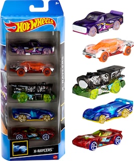 Foto 2 | Toy Cars Hot Wheels Fundido a Escala 1:64 5 Unidades para Niños - Venta Internacional