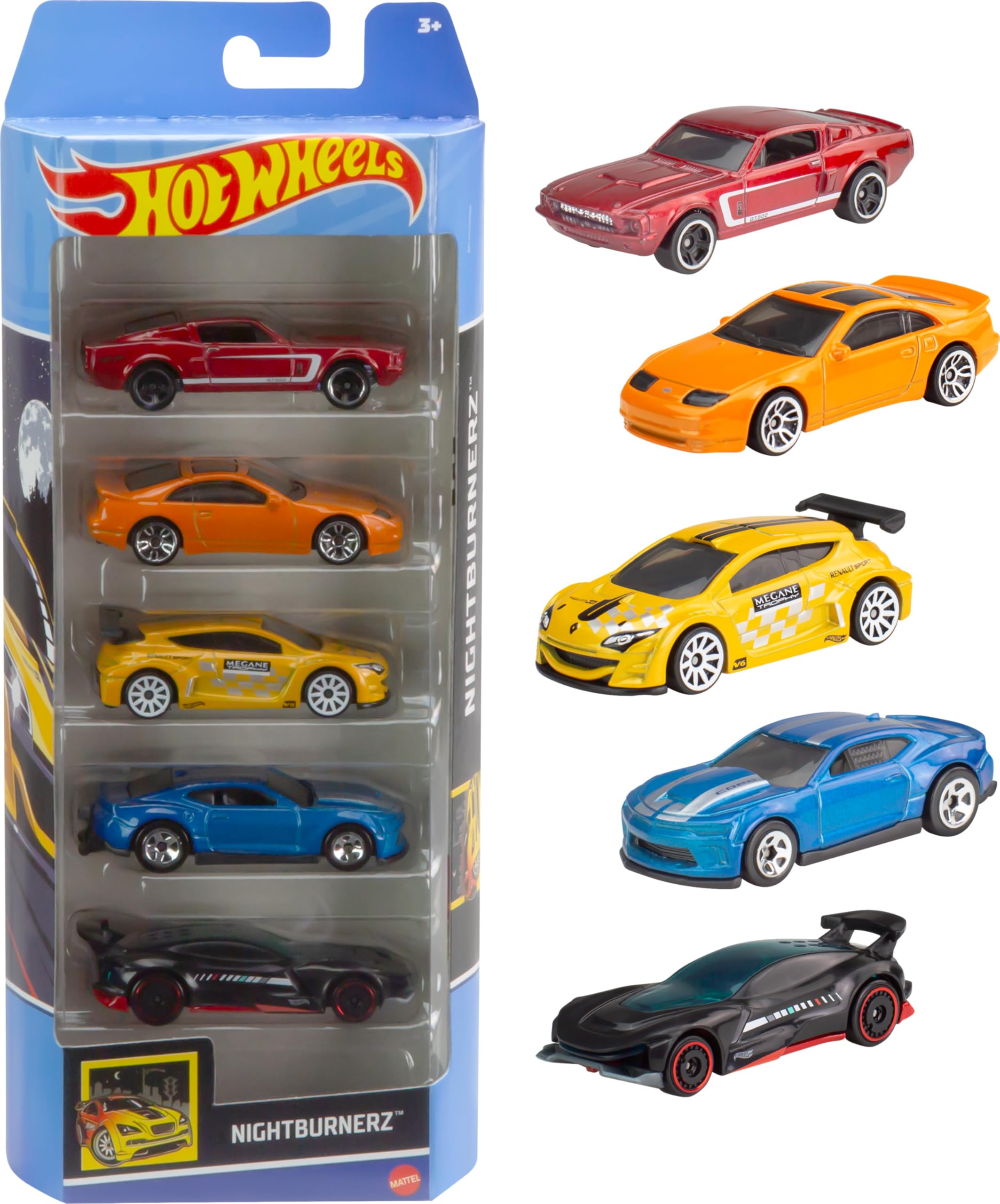 Foto 4 pulgar | Toy Cars Hot Wheels Fundido a Escala 1:64 5 Unidades para Niños - Venta Internacional