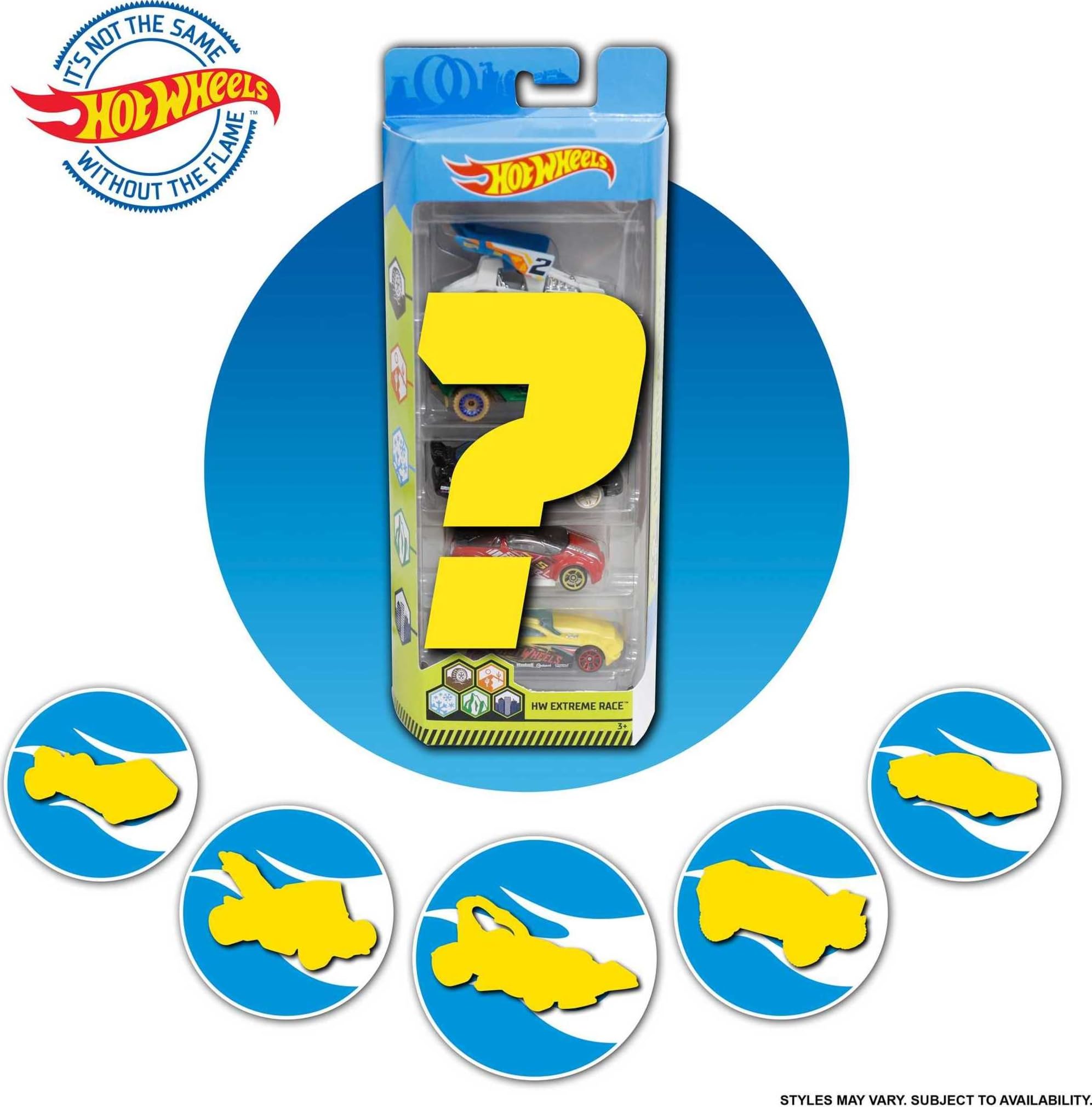 Foto 6 pulgar | Toy Cars Hot Wheels Fundido a Escala 1:64 5 Unidades para Niños - Venta Internacional