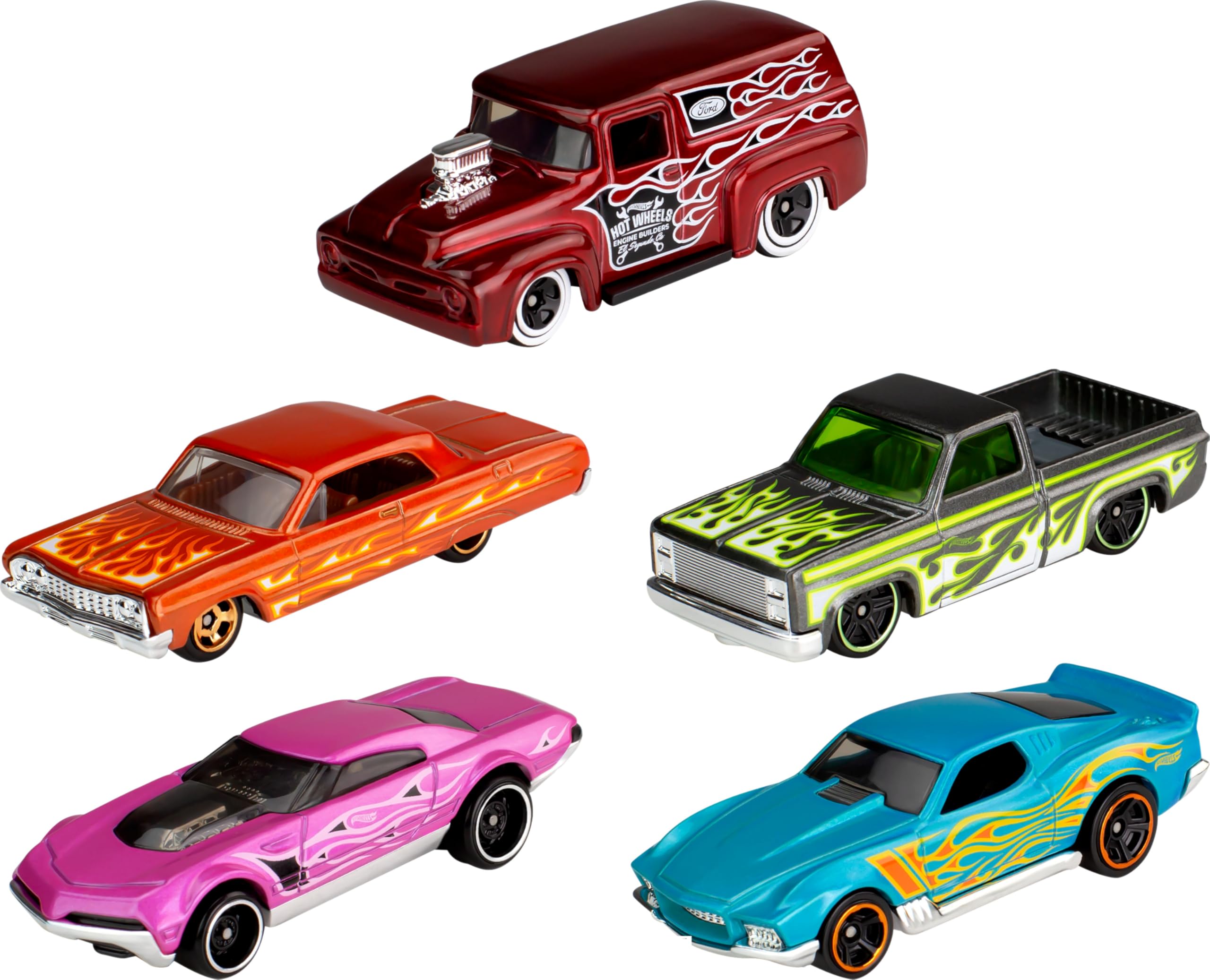 Foto 7 pulgar | Toy Cars Hot Wheels Fundido a Escala 1:64 5 Unidades para Niños - Venta Internacional