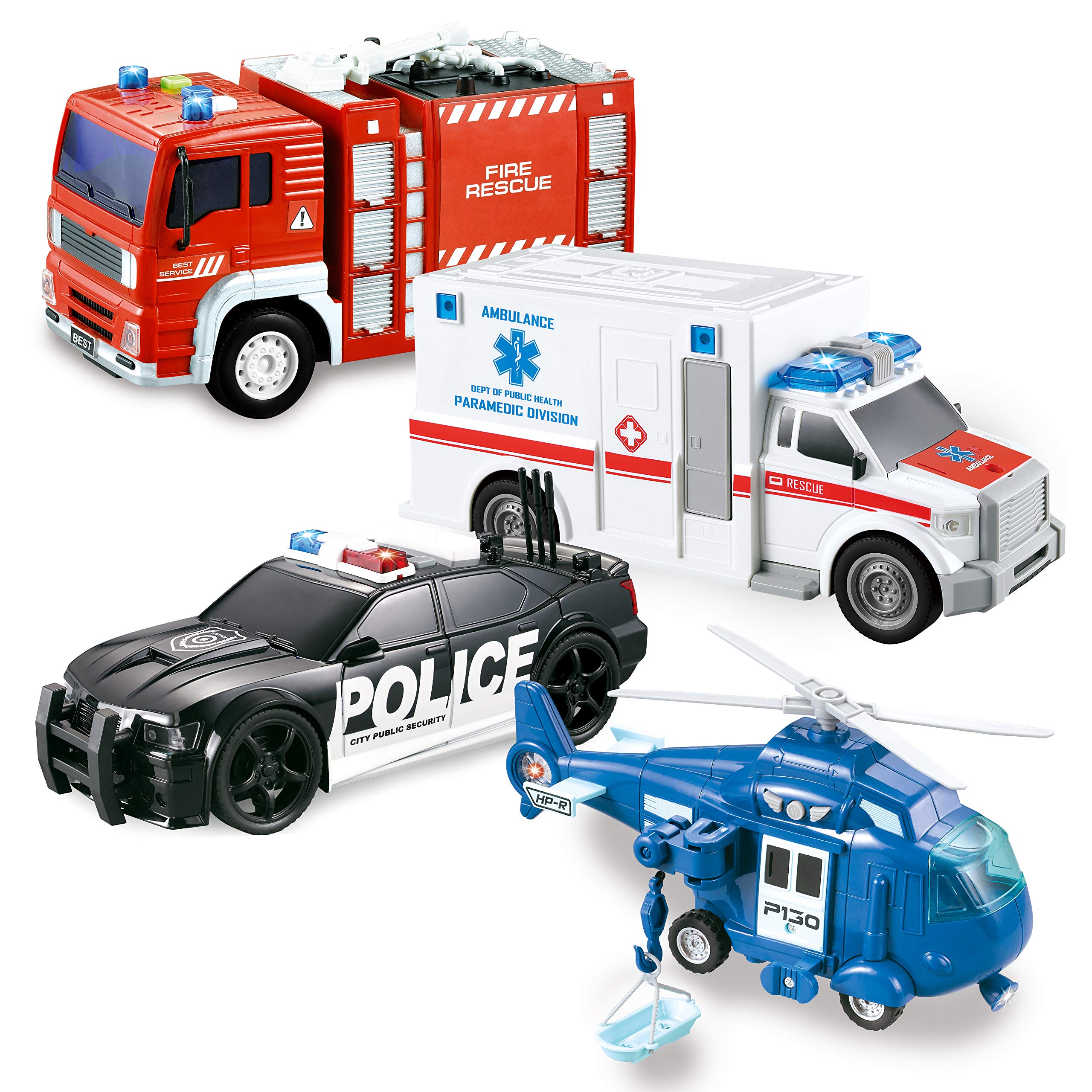Toy Playsets Joyin Emergency Vehicle Friction - Venta Internacional