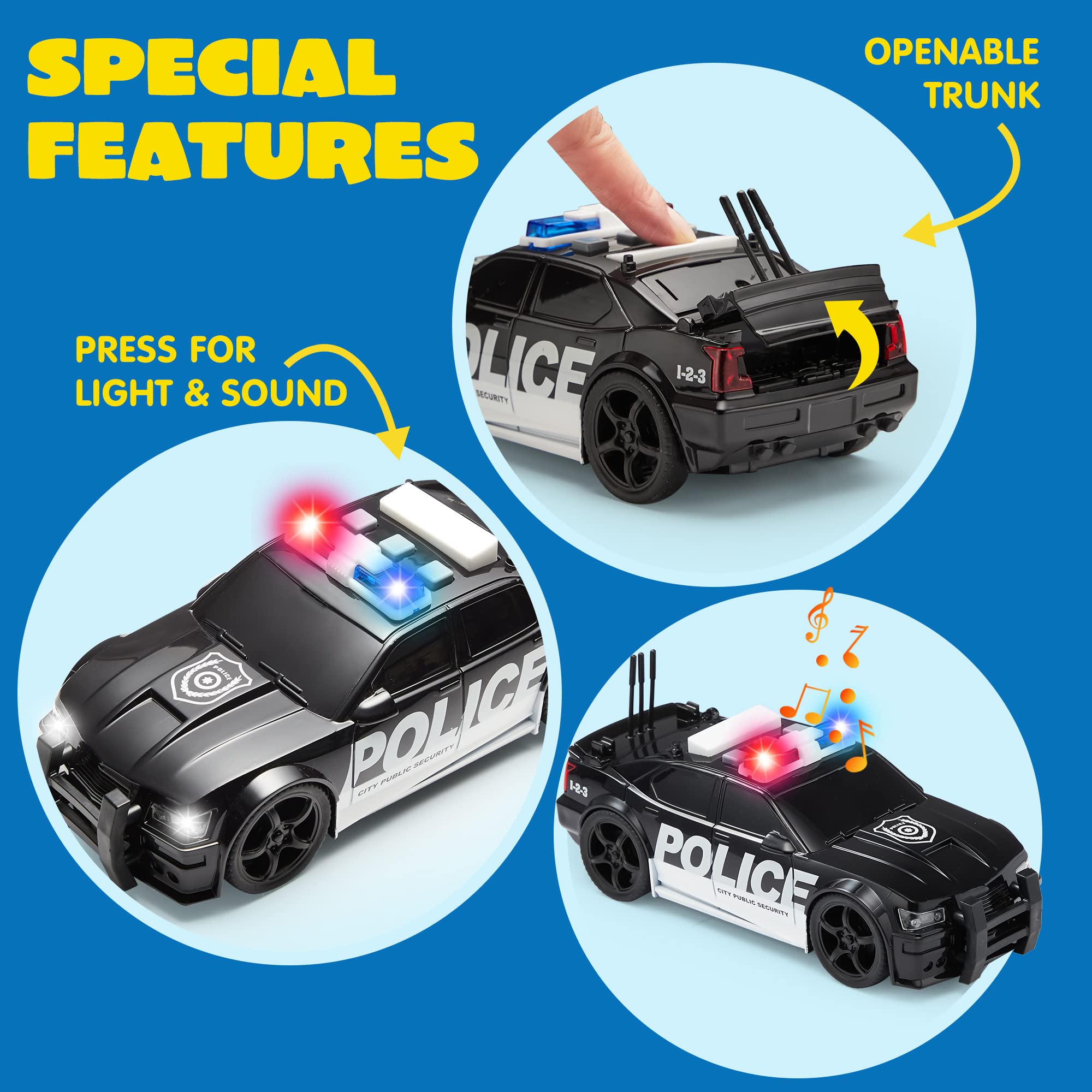 Foto 4 pulgar | Toy Playsets Joyin Emergency Vehicle Friction - Venta Internacional