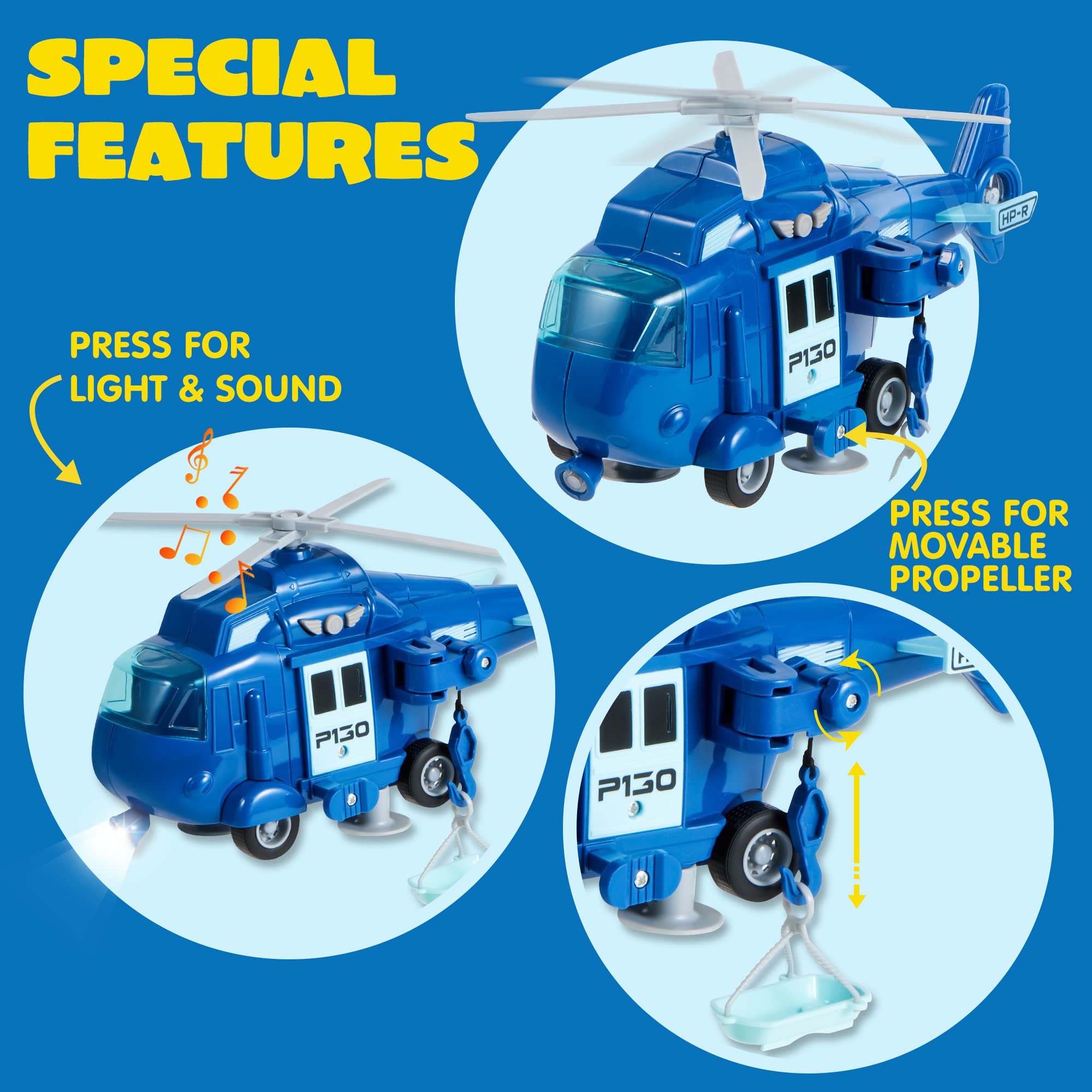 Foto 7 pulgar | Toy Playsets Joyin Emergency Vehicle Friction - Venta Internacional