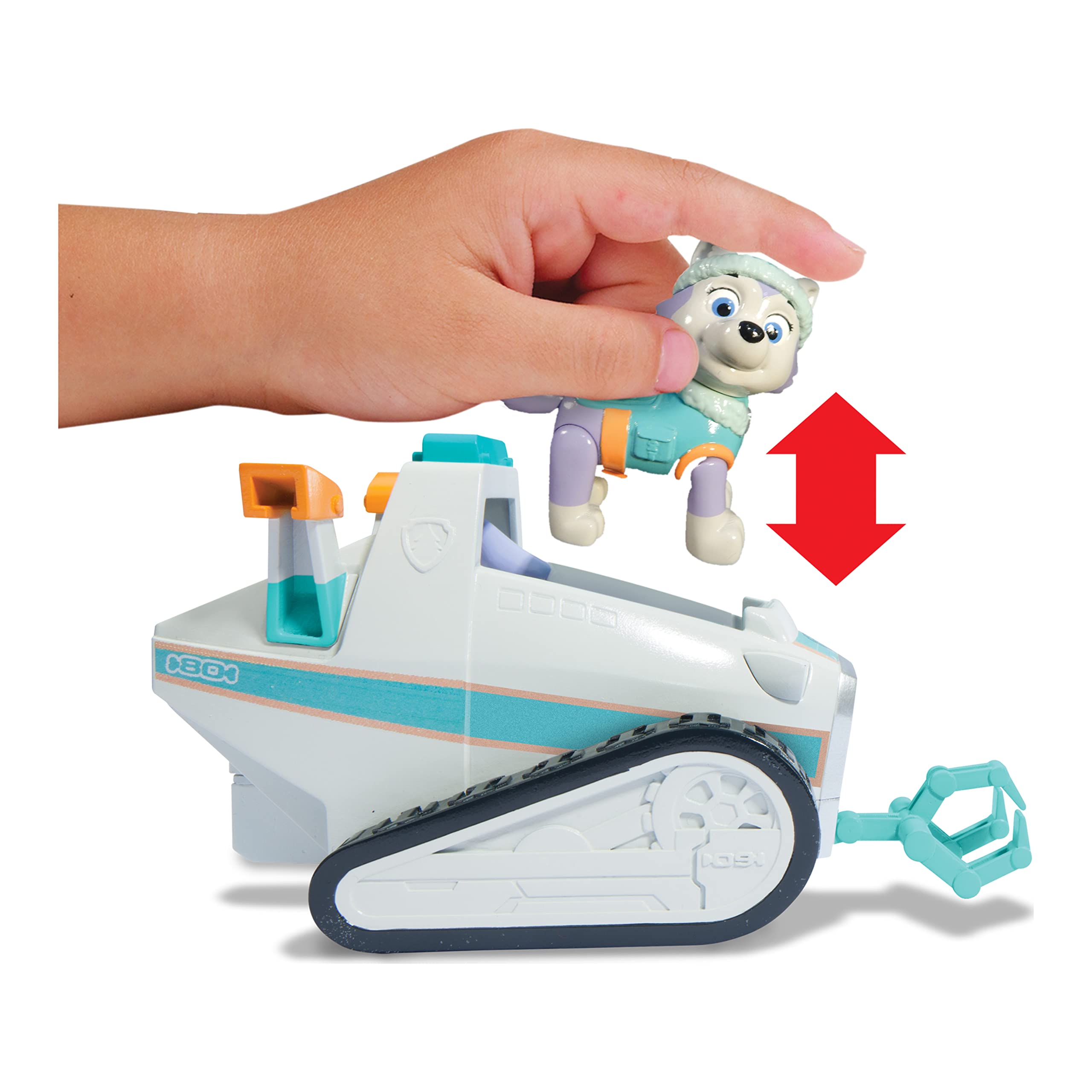 Foto 6 pulgar | Vehículo de Juguete Paw Patrol Everest's Rescue Snowmobile con Figura - Venta Internacional