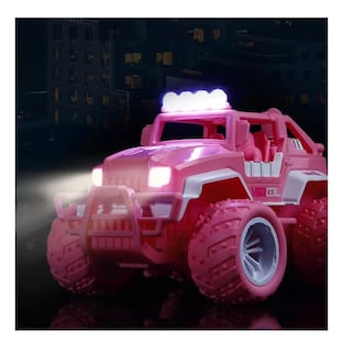Foto 6 | Coche De Juguete Teledirigido Recargable Camión Todoterreno Rosa