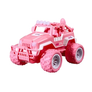 Foto 1 | Coche De Juguete Teledirigido Recargable Camión Todoterreno Rosa