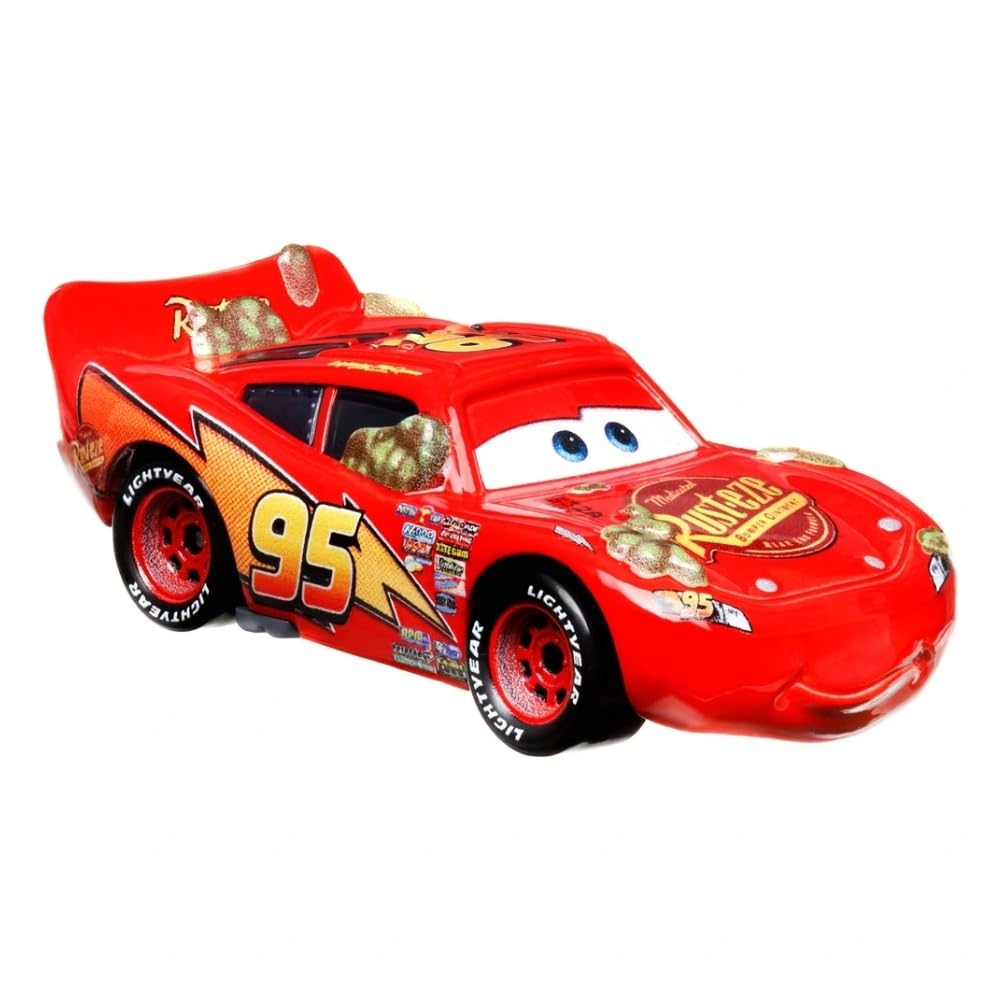 Foto 4 pulgar | Coche De Juguete Mattel Disney Pixar Cars 1:55 Cactus Lightning Mcqueen - Venta Internacional.