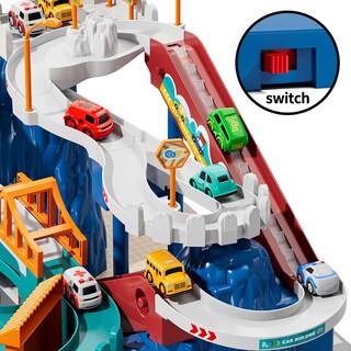 Foto 5 | Juguete De Aventura Temi Para Niños, Pista De Carreras, Garaje, Estacionamiento - Venta Internacional.