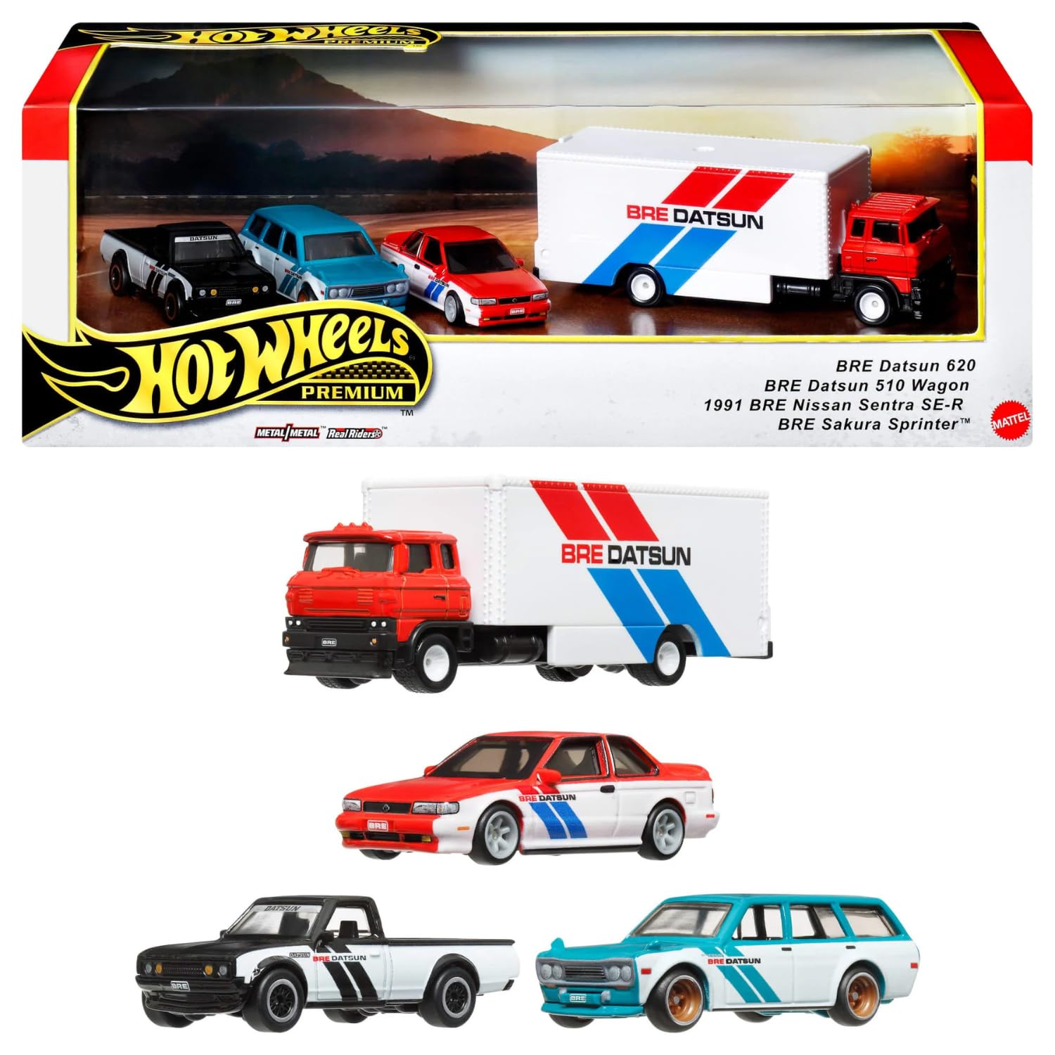 Foto 3 pulgar | Paquete Premium Rápido Y Furioso De Toy Cars Hot Wheels X5, 1:64 - Venta Internacional.