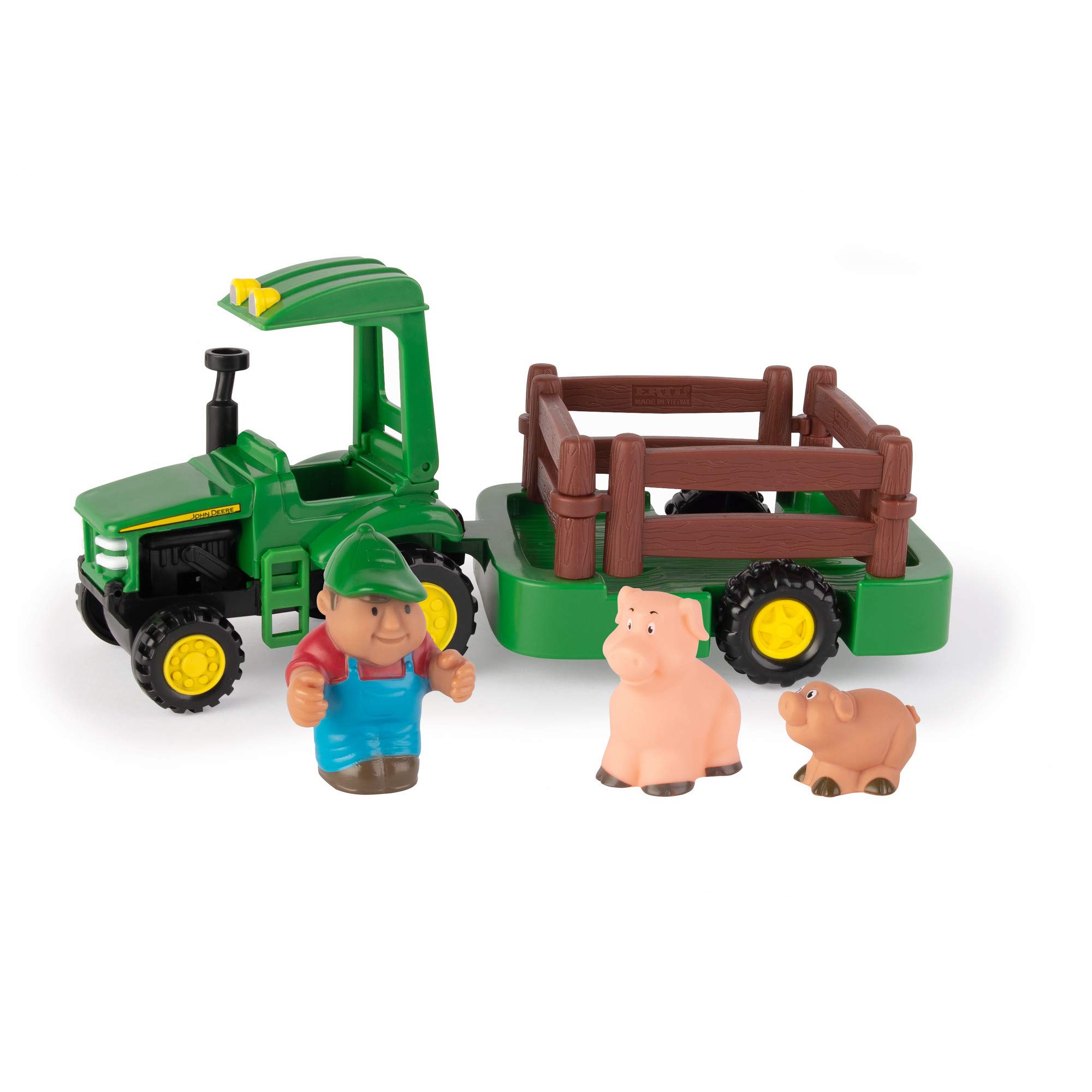 Foto 2 pulgar | Set De Juego John Deere 1st Farming Farming Fun Hauling Con Tractor, Tráiler - Venta Internacional.