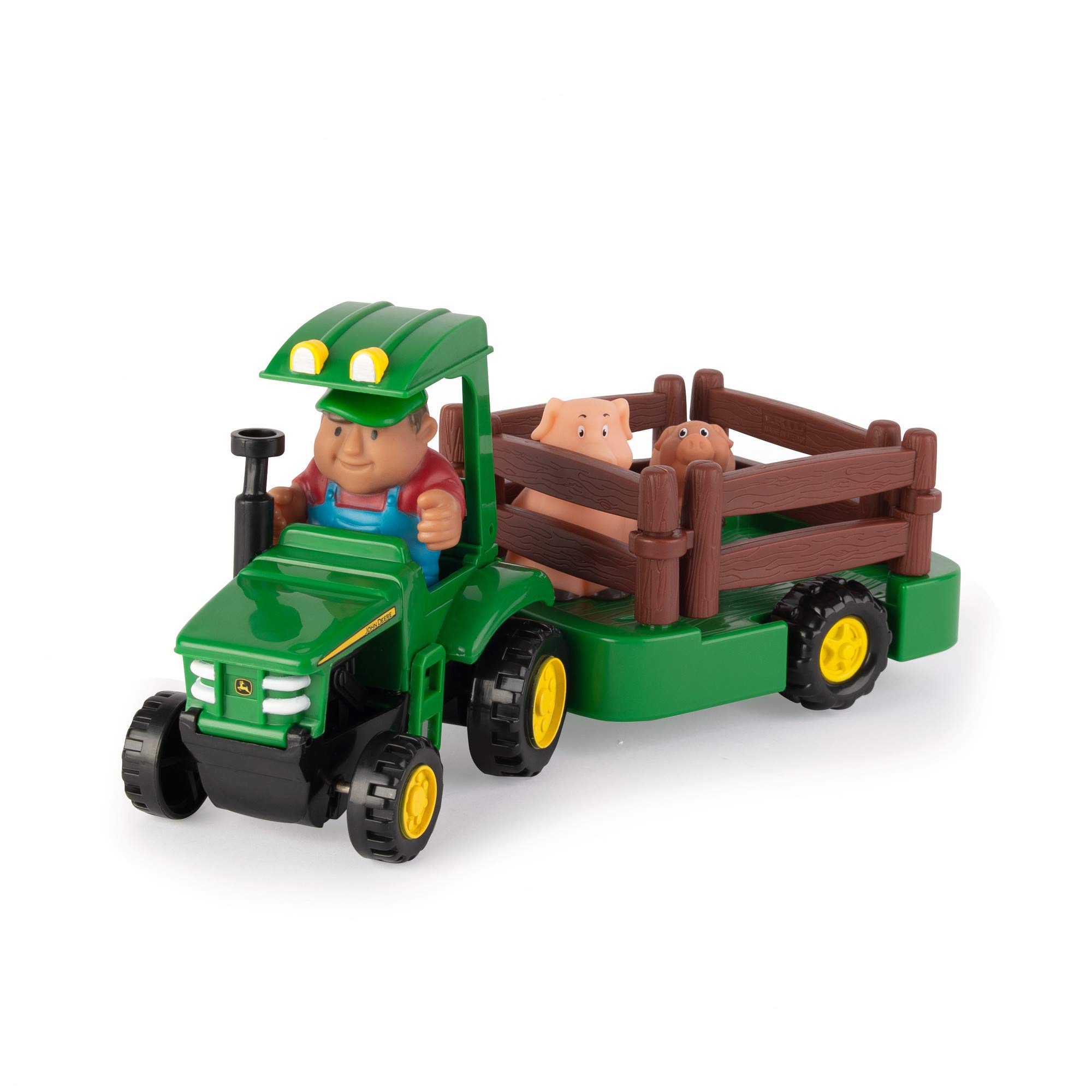 Foto 2 | Set De Juego John Deere 1st Farming Farming Fun Hauling Con Tractor, Tráiler - Venta Internacional.