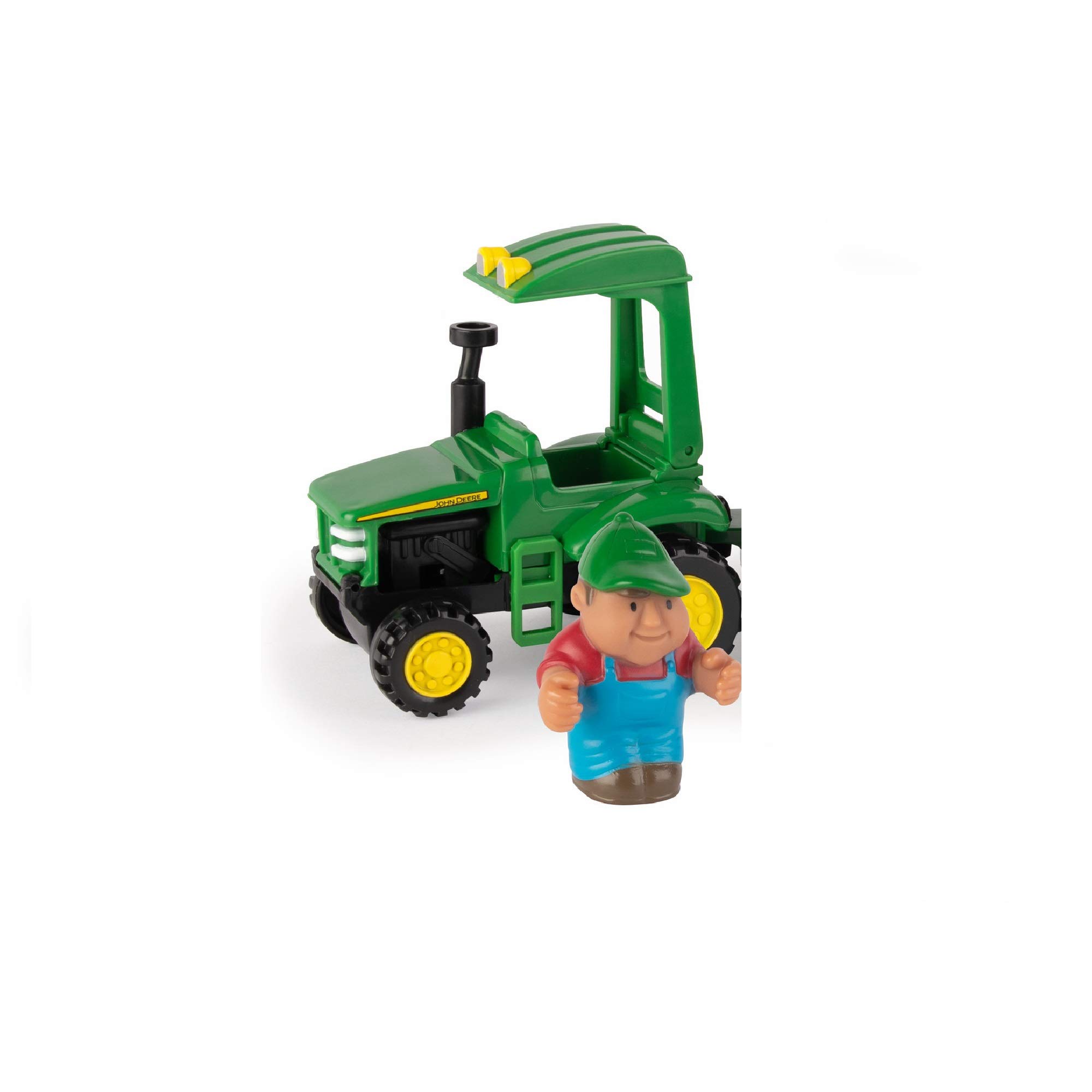 Foto 3 | Set De Juego John Deere 1st Farming Farming Fun Hauling Con Tractor, Tráiler - Venta Internacional.