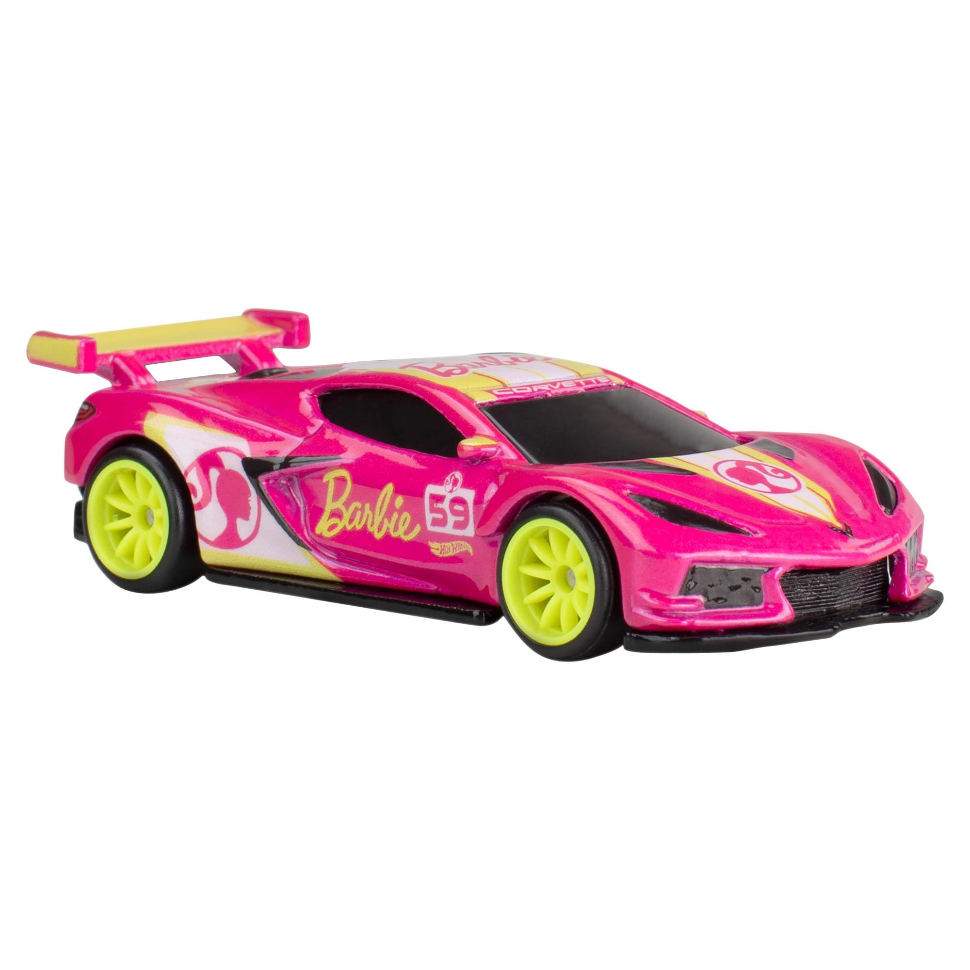 Foto 5 pulgar | Coche De Metal Fundido A Presión Hot Wheels Barbie 65th Corvette C8.r - Venta Internacional.