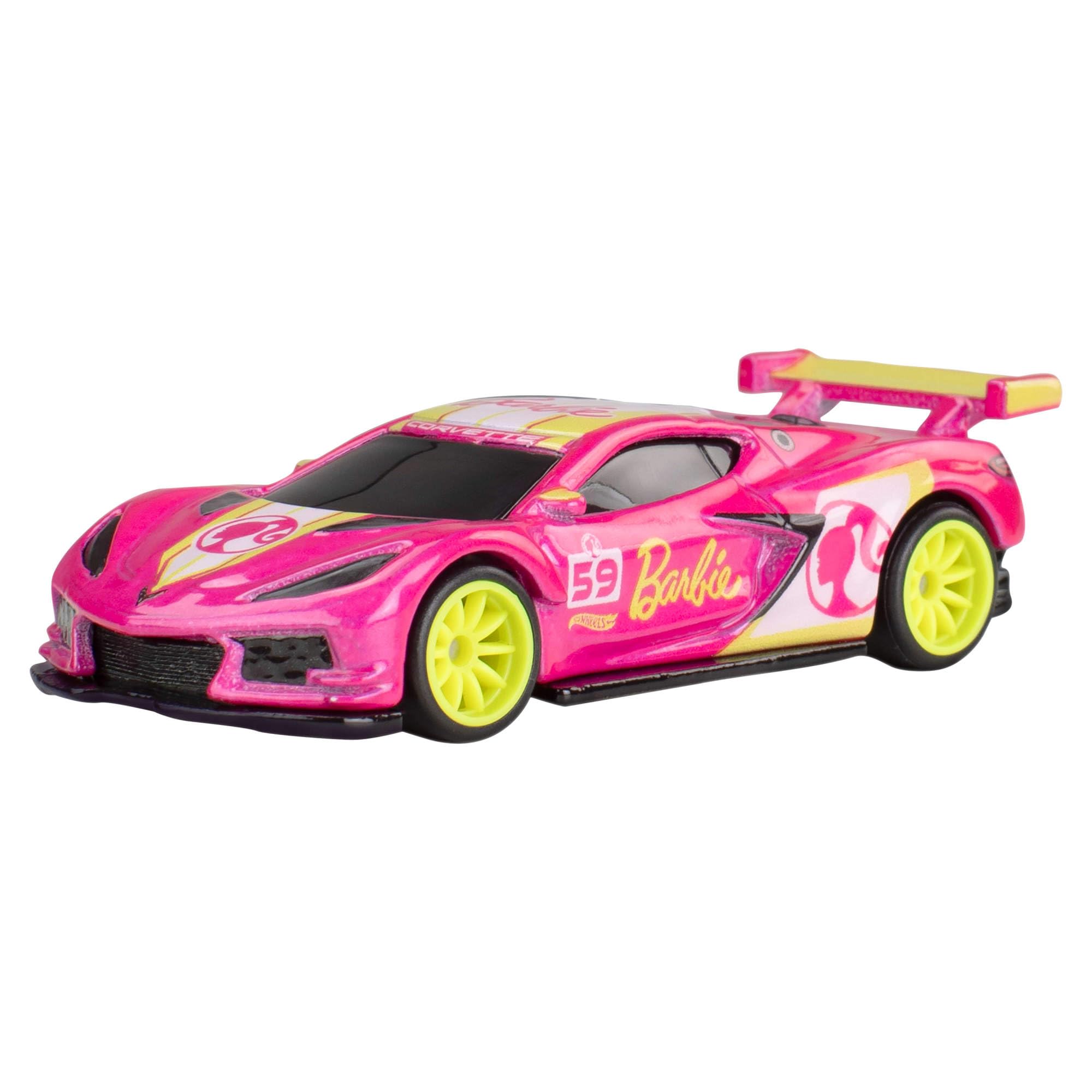 Foto 6 pulgar | Coche De Metal Fundido A Presión Hot Wheels Barbie 65th Corvette C8.r - Venta Internacional.