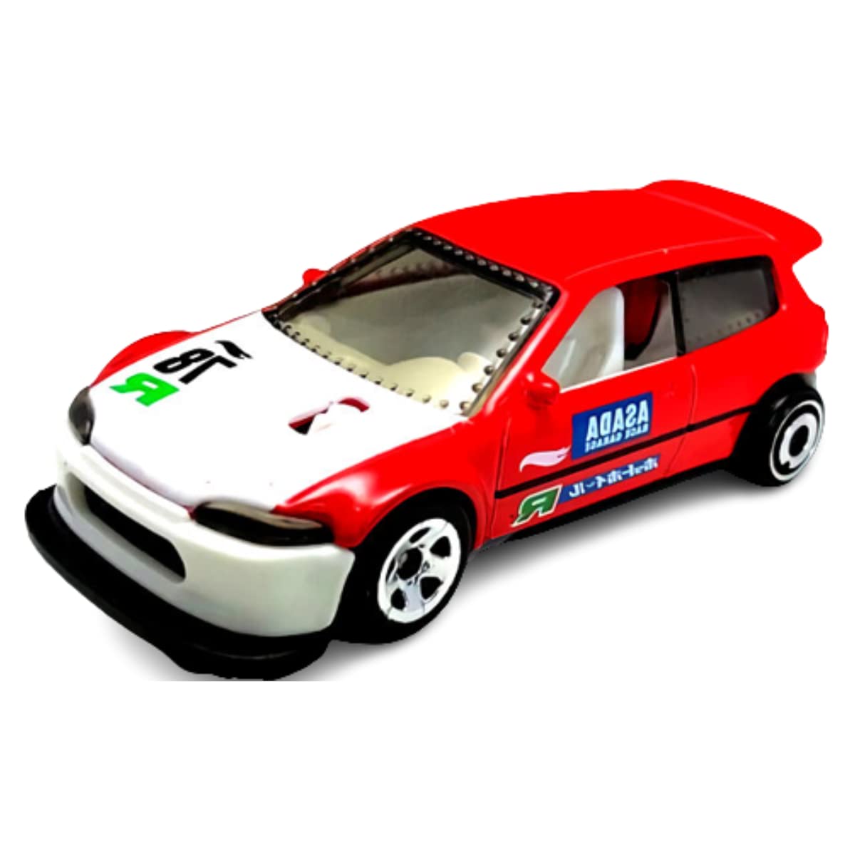 Foto 4 pulgar | Auto Fundido A Presión Hot Wheels Honda Civic Custom A Escala 1:64 - Venta Internacional.