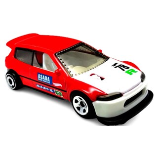 Foto 4 | Auto Fundido A Presión Hot Wheels Honda Civic Custom A Escala 1:64 - Venta Internacional.