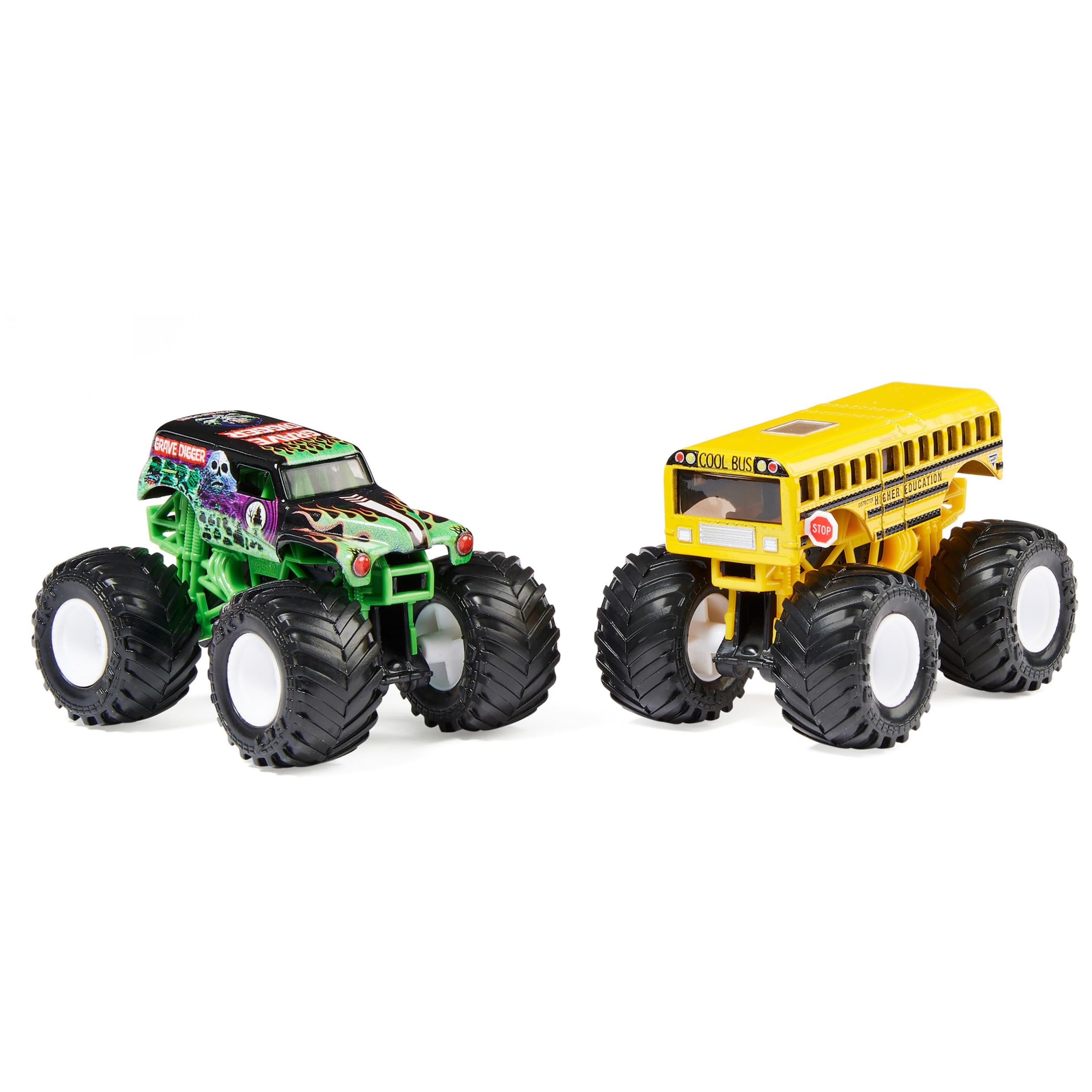 Foto 3 pulgar | Toy Monster Trucks Monster Jam Grave Digger Contra La Educación Superior - Venta Internacional.