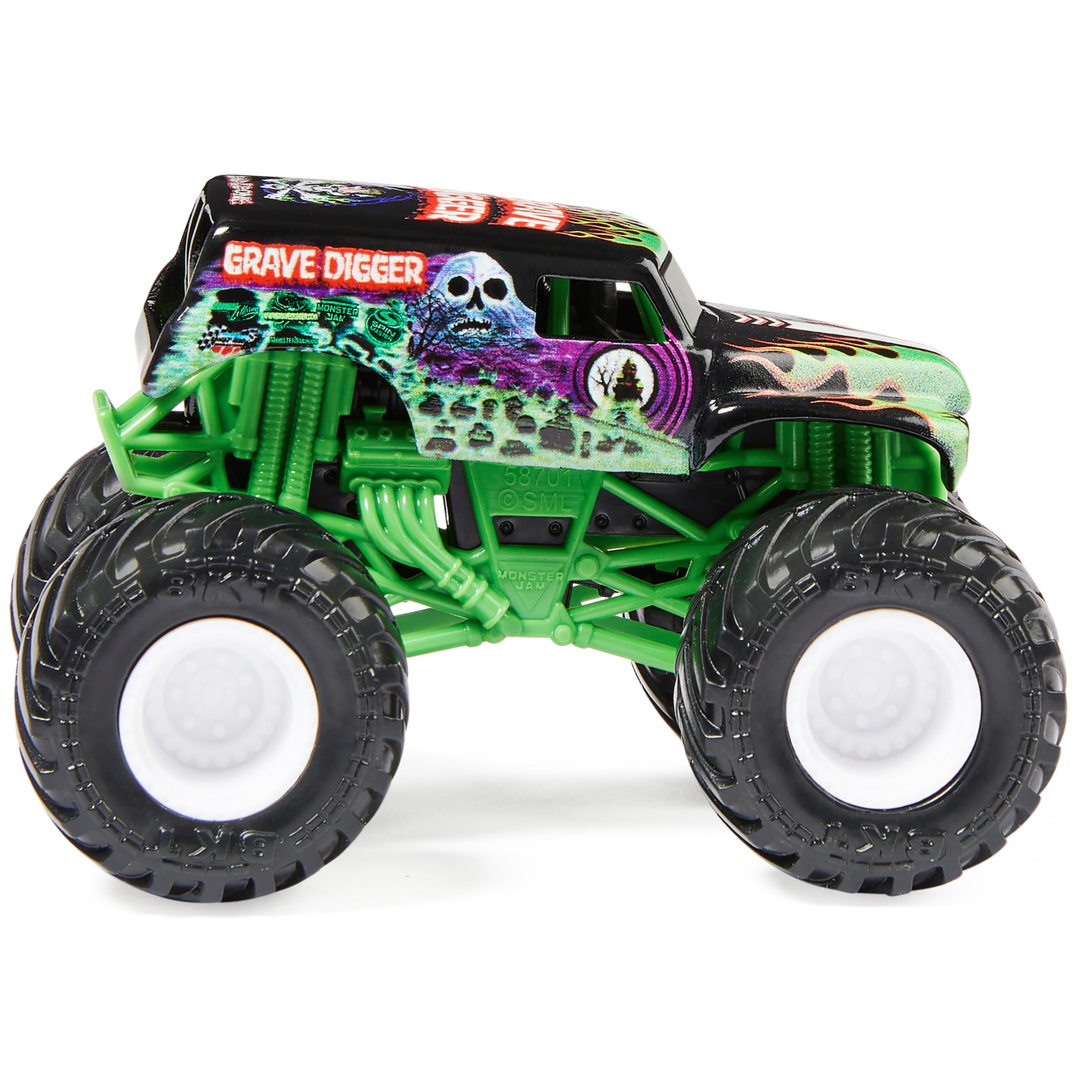 Foto 5 pulgar | Toy Monster Trucks Monster Jam Grave Digger Contra La Educación Superior - Venta Internacional.