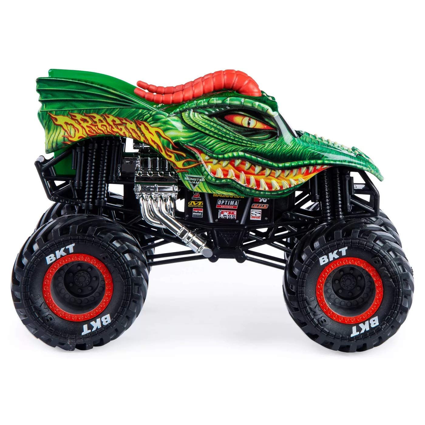 Foto 4 pulgar | Vehículo Fundido A Presión Monster Jam Official Dragon A Escala 1:24 - Venta Internacional.